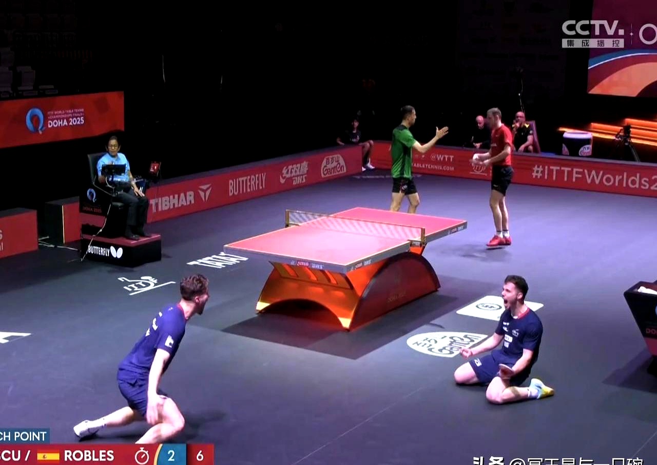 法国乒乓球队轻取英国乒乓球队，奥恰洛夫统治全场的简单介绍