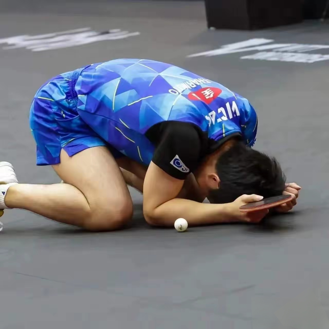 中国乒乓球队翻盘奥地利乒乓球队，张本智和爆发神勇